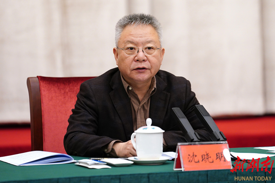 沈曉明：高標準高質量推動樹立和踐行正確政績觀學習教育走深走實